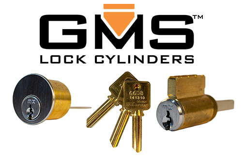GMS MX series lock cylinders and keys